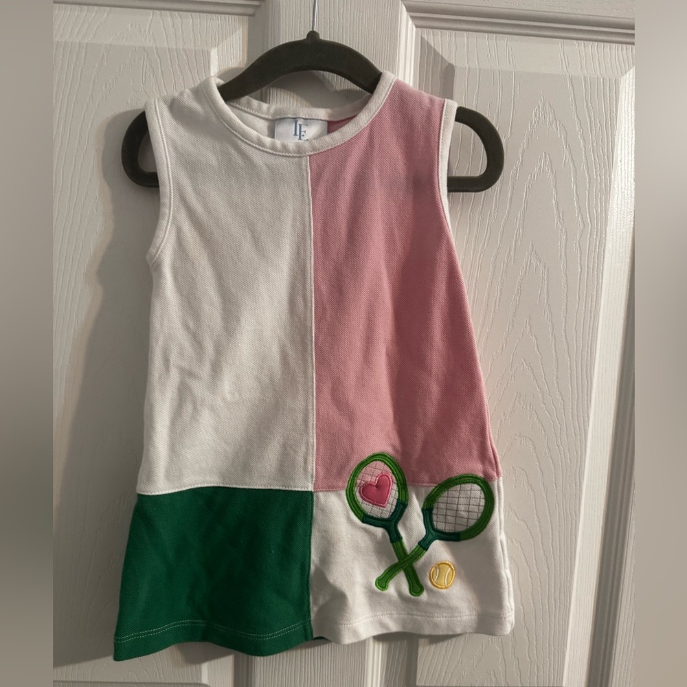 Little English Kids Color Block Tennis Tank Top (24 mos/2T)